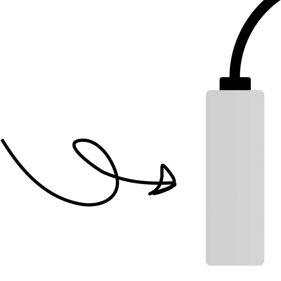 Hydrostatische Tauchsonde mit Kabel