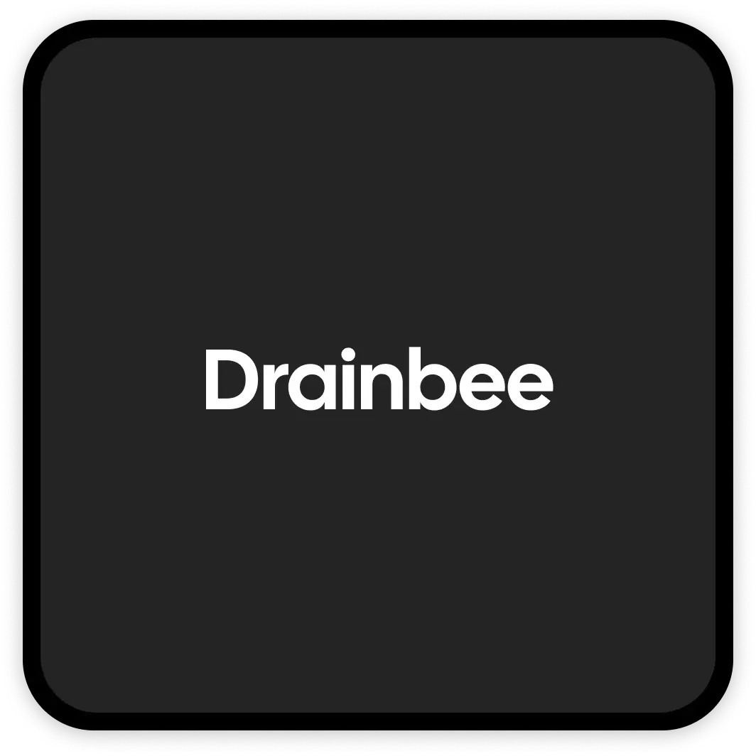 Drainbee Pegelwächter in Schwarz